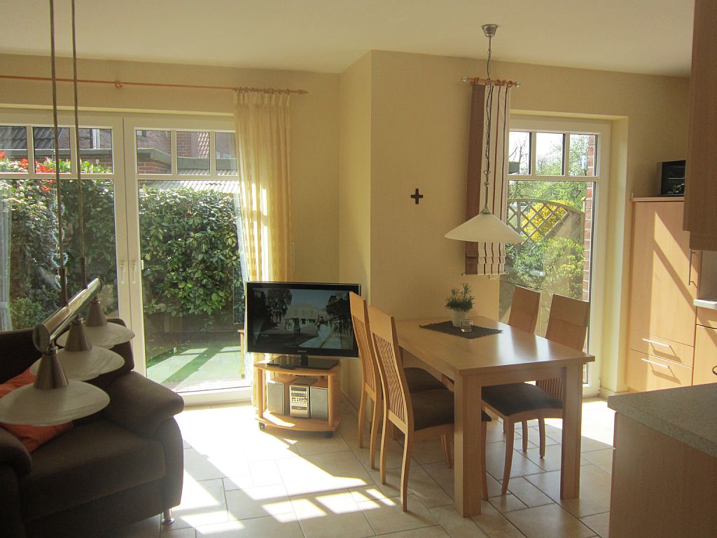 Wohnzimmer mit TV Ecke